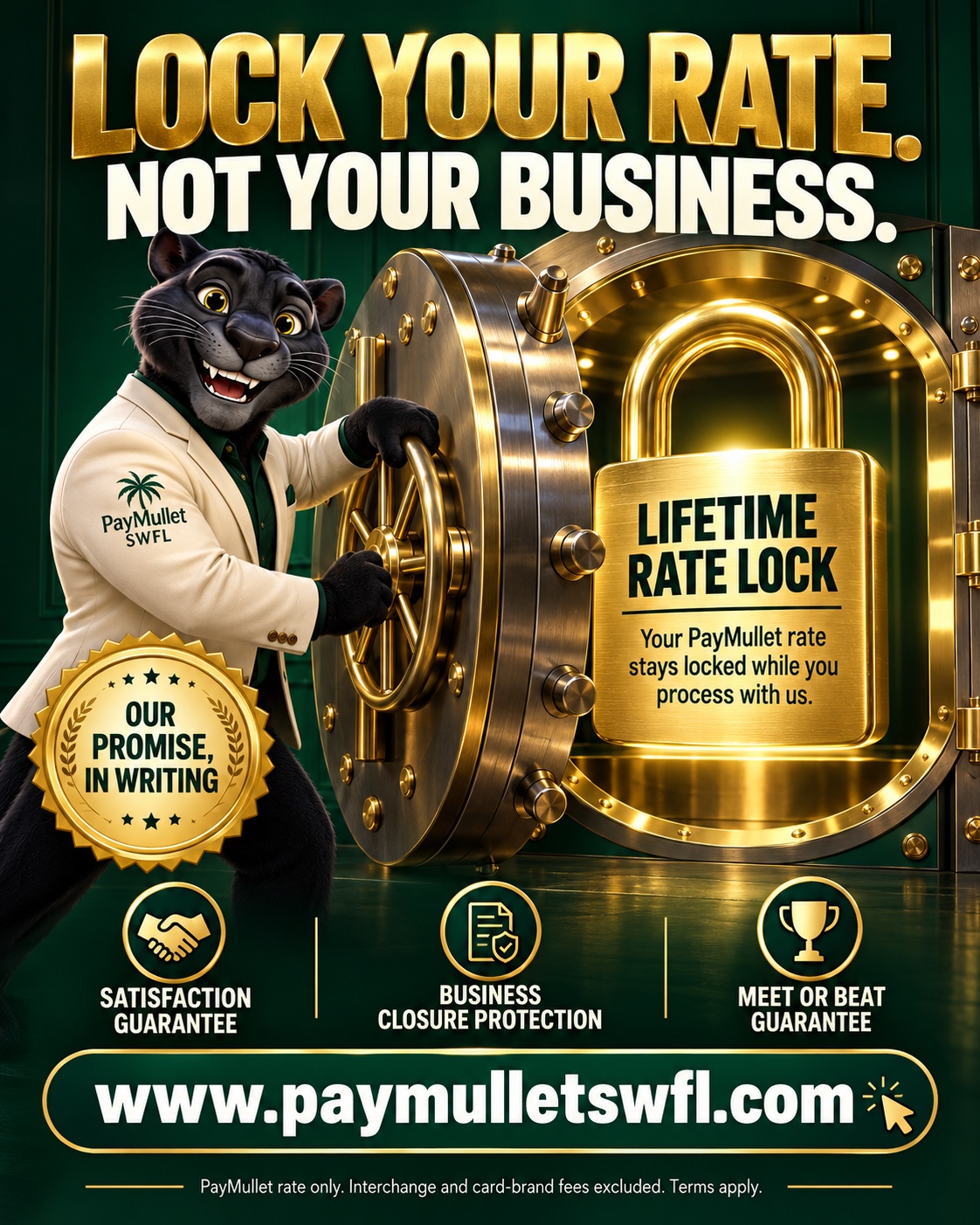 PayMullet lifetime rate lock